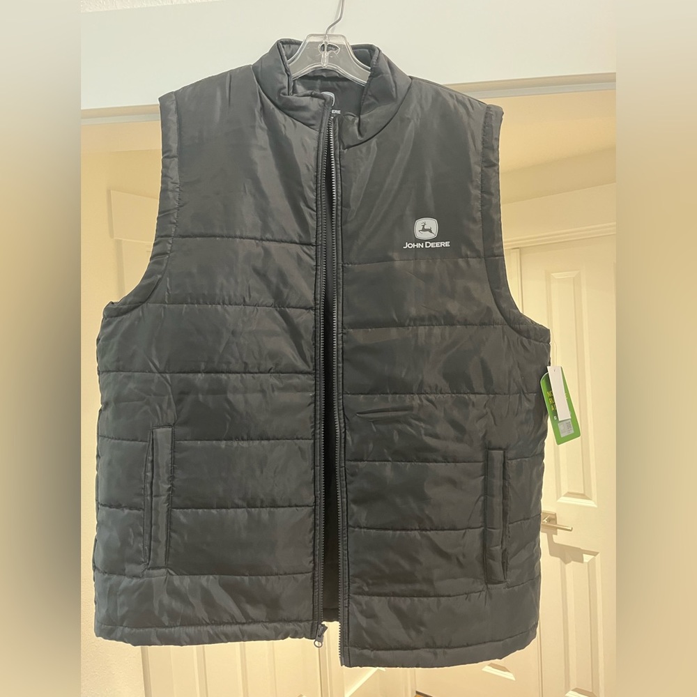 NWT John Deere puffer vest
